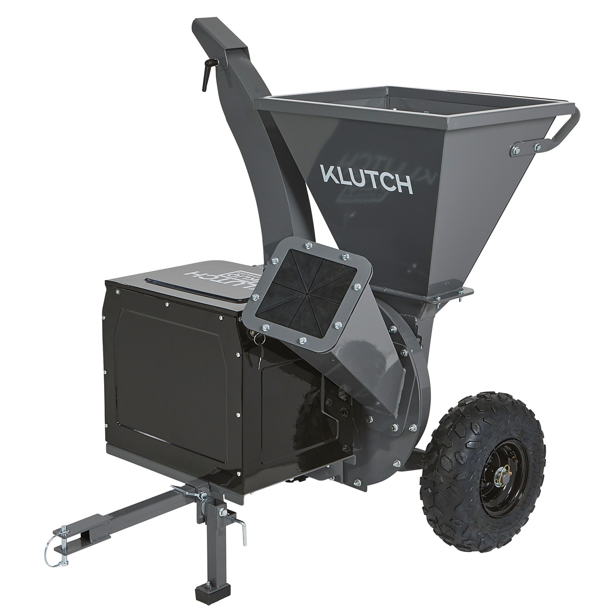 Klutch Disc Chipper/Shredder, KLiQ 57.6V, 3in. Cutting Capacity, Brushless, Battery-Powered, Bare Tool